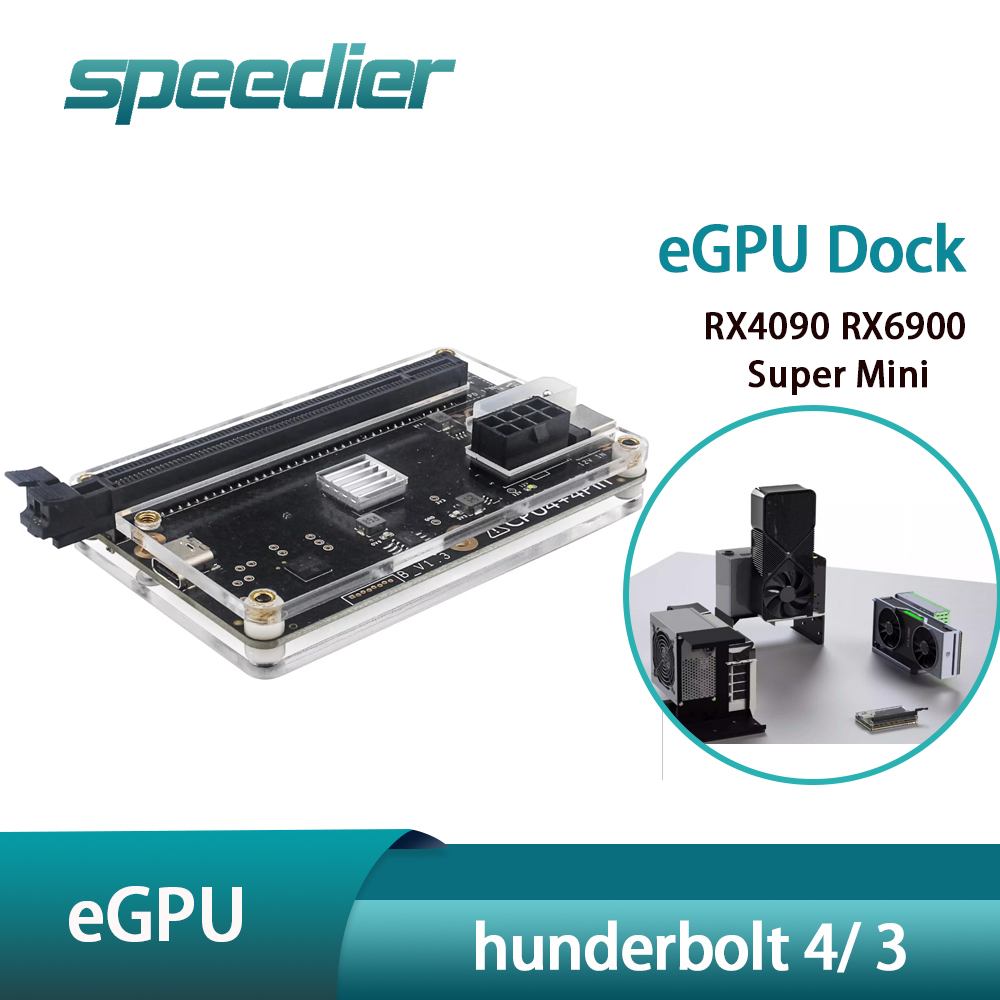 Thunderbolt 4 3 eGPU Dock Exte - Thunderbolt 4 Egpu Dock Mini Pc ulasan dan harga