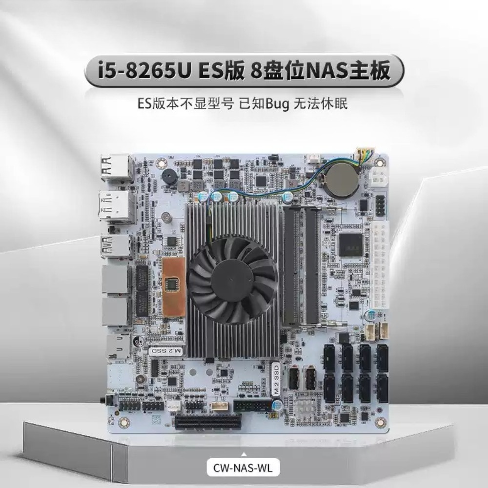 Mini‑ITX White M11 NAS Motherb - Nas Motherboard 8 Sata Mini Itx ulasan dan harga