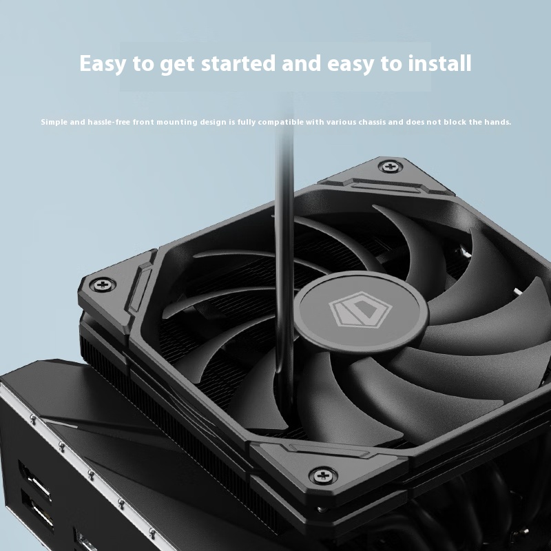 ID-COOLING IS-67-XT 6 Heat Pip - Lga1700 Itx Motherboard Ddr5 ulasan dan harga