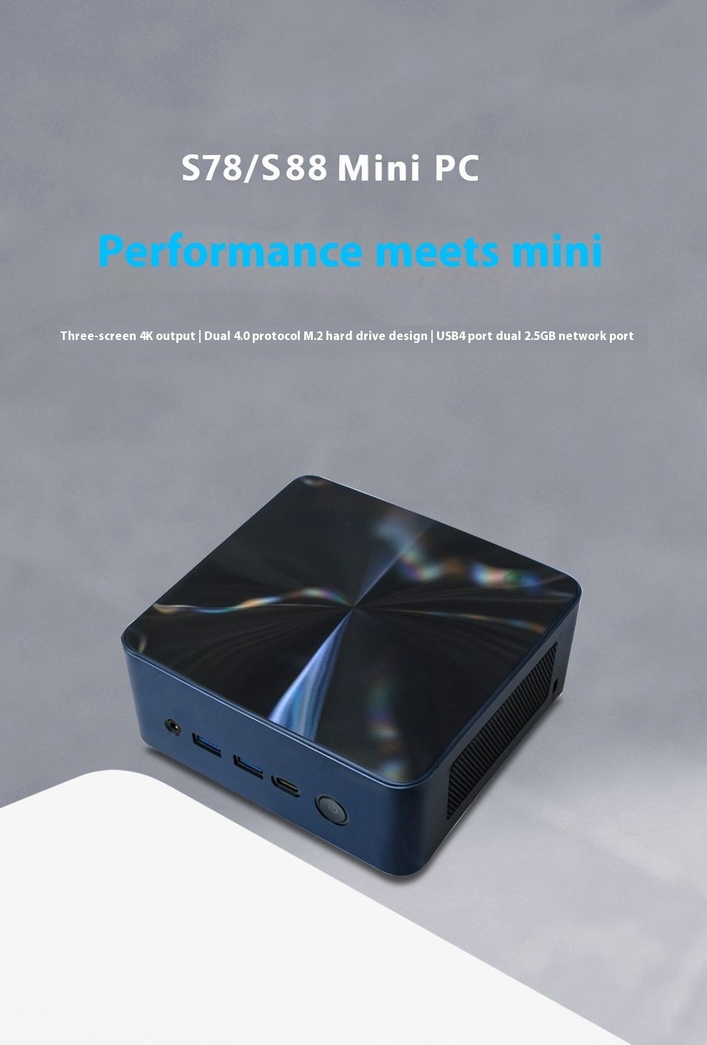 SZBOX S78/S88 Ryzen 7 7840HS/8 - Amd Ryzen 7 7840Hs Mini Pc ulasan dan harga