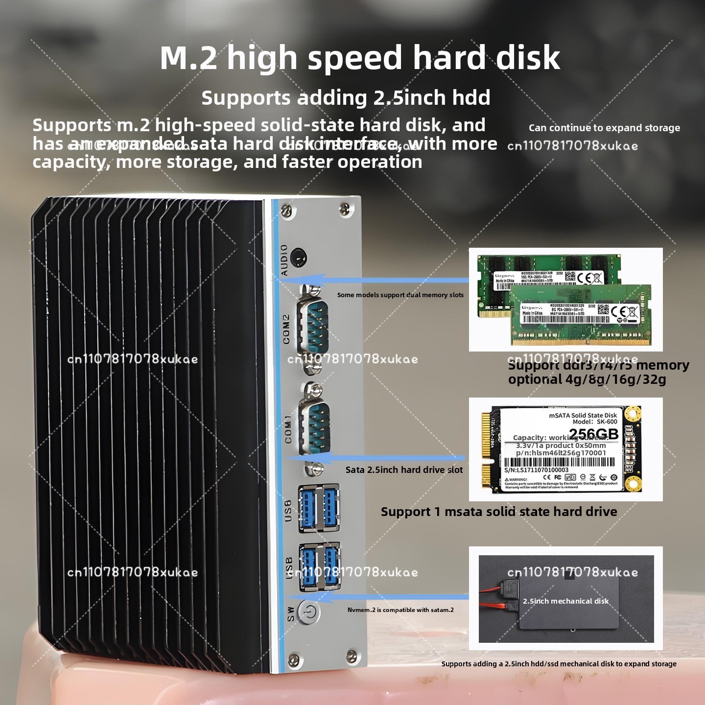 Mini Industrial PC - Quad-Core - Fanless Industrial Pc Rs485 Core I7 ulasan dan harga