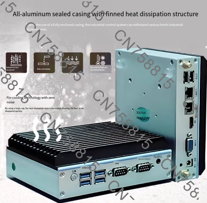 Dual LAN/Serial RS485, Fanless - Fanless Industrial Pc Rs485 Core I7 ulasan dan harga
