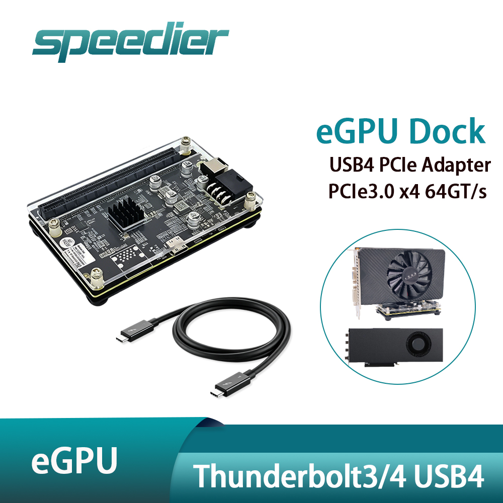 USB4 Thunderbolt 3 / 4 EGPU Do - Thunderbolt 4 Egpu Dock Mini Pc ulasan dan harga