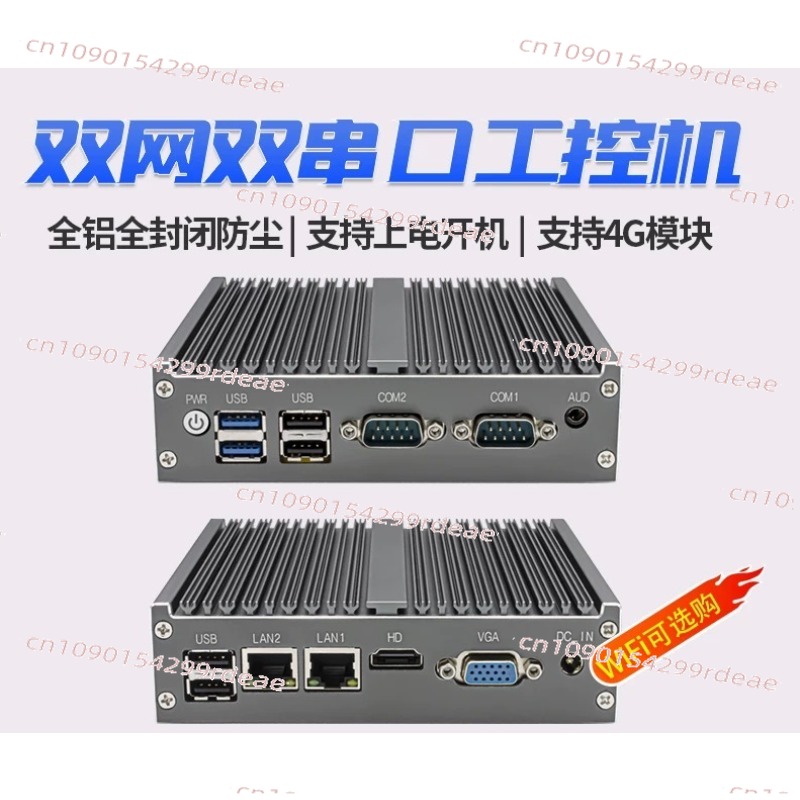 Mini Industrial PC - Quad-Core - Fanless Industrial Pc Rs485 Core I7 ulasan dan harga