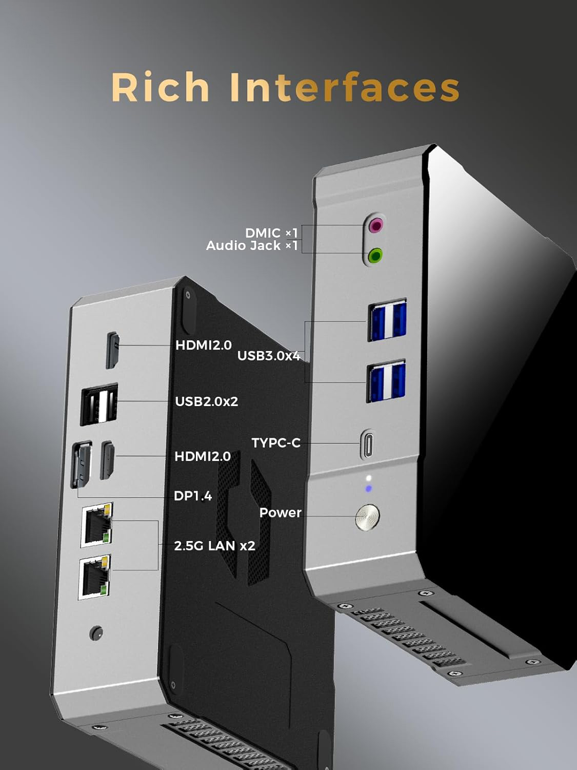 13Th Gen Mini Gaming PC Window - Intel Core I9 13900H Mini Pc ulasan dan harga