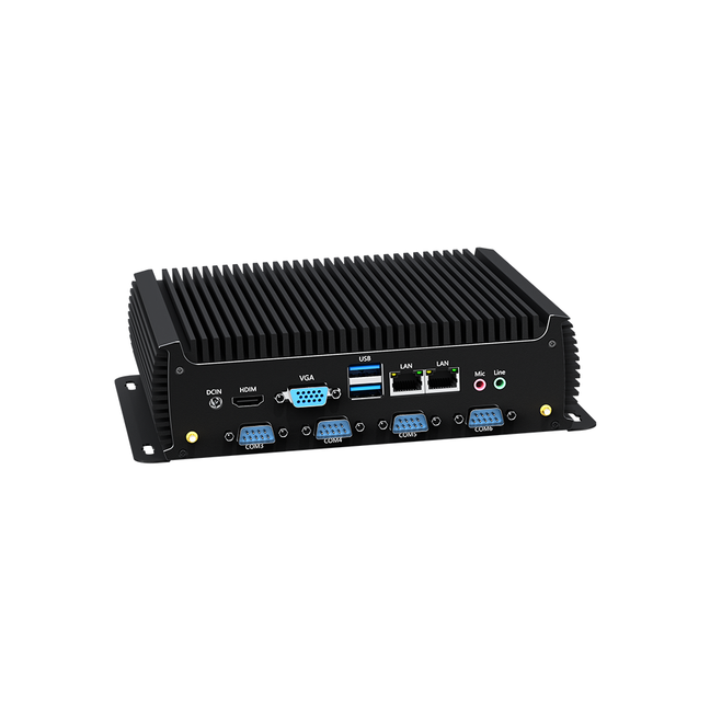 Intel Core I3 I5 I7 7200U Dual - Fanless Industrial Pc Rs485 Core I7 ulasan dan harga