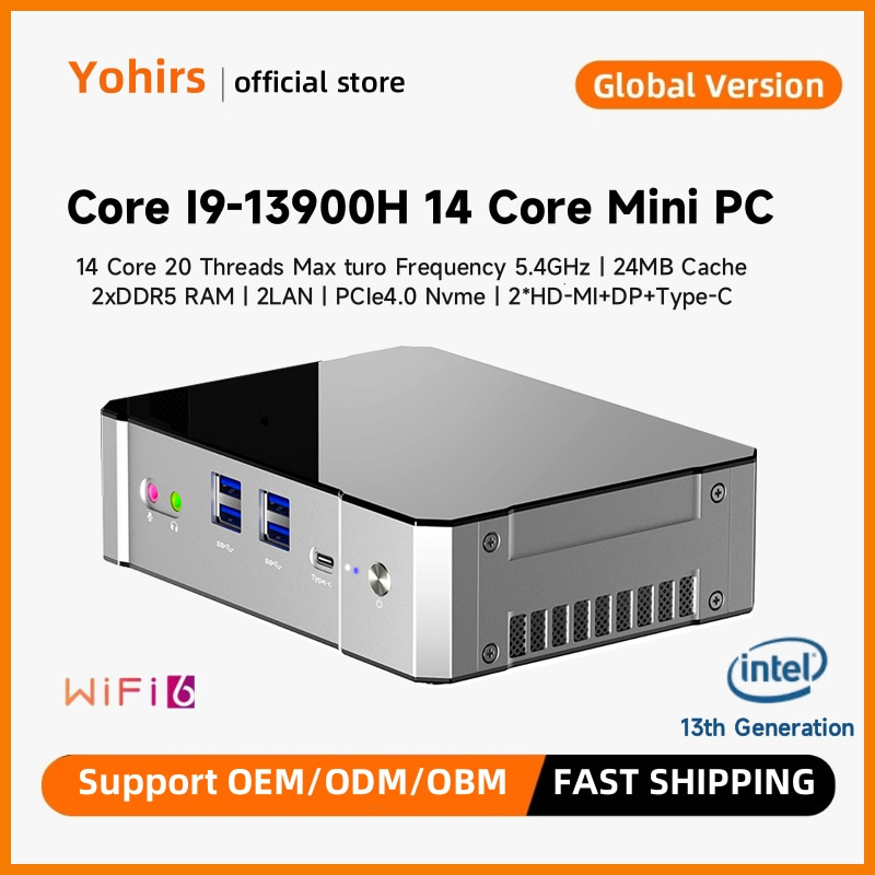 Yohirs 13th Gen i9 13900H i7 1 - Intel Core I9 13900H Mini Pc ulasan dan harga